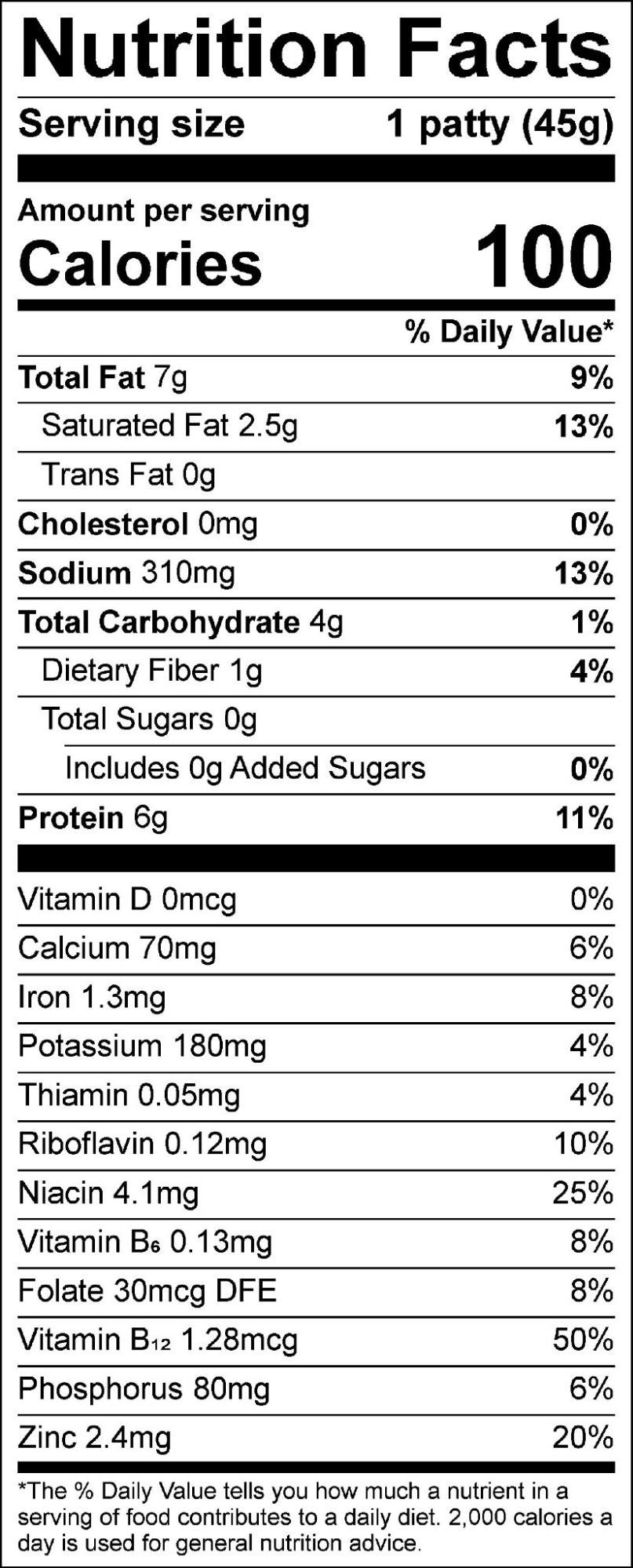 what-is-the-nutrition-information-for-impossible-sausage-made-from